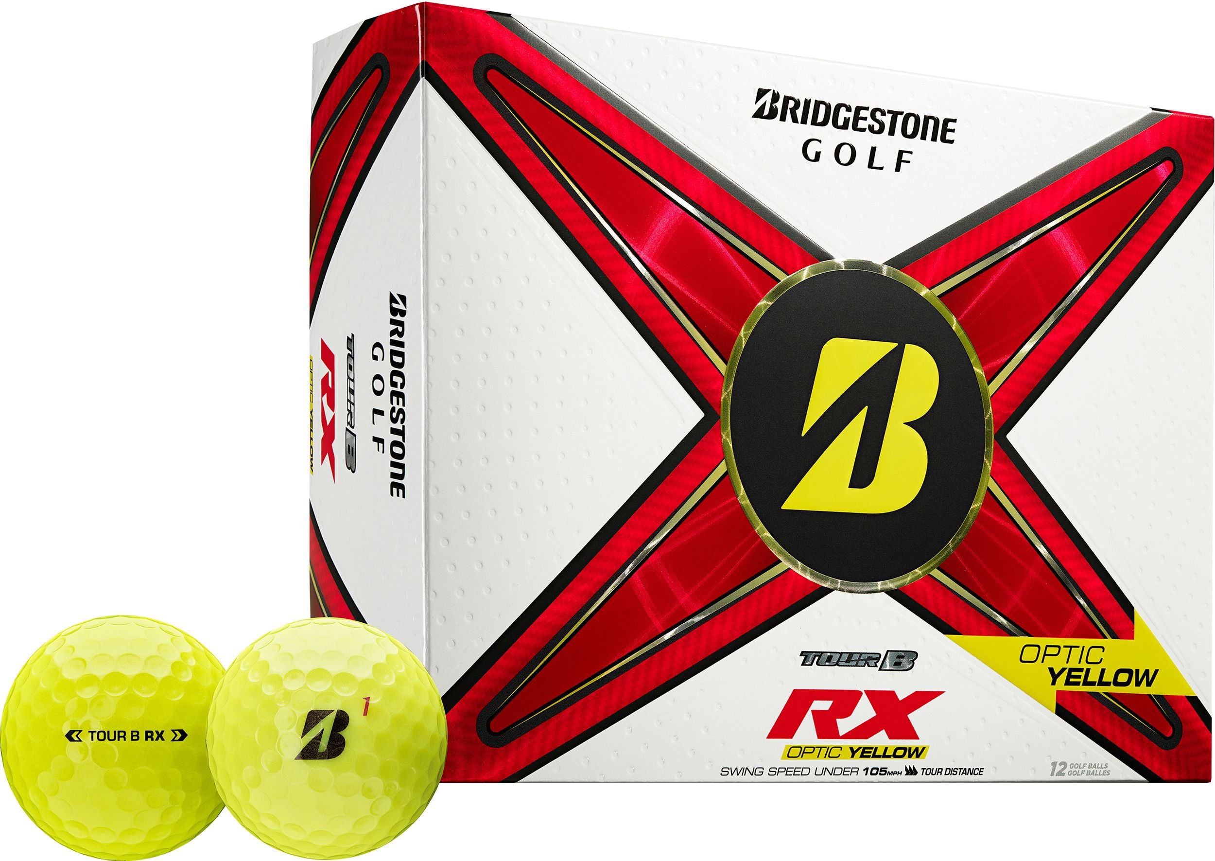 Bridgestone Tour B RX Yellow Golf Balls - Carl's Golfland