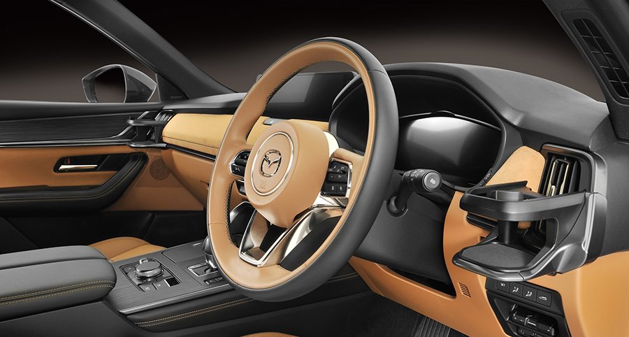 マツダ CX-60/CX-80 専用設計、インテリアに違和感なく取り付けできる