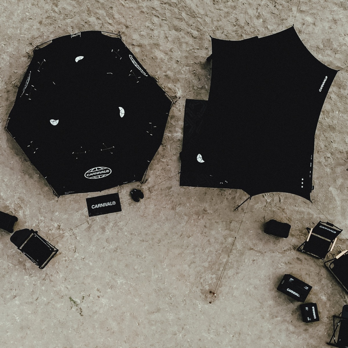 Groundcover x CARNIVAL Acorn House 3.45 (Tent & Mini Hexa Tarp Set)