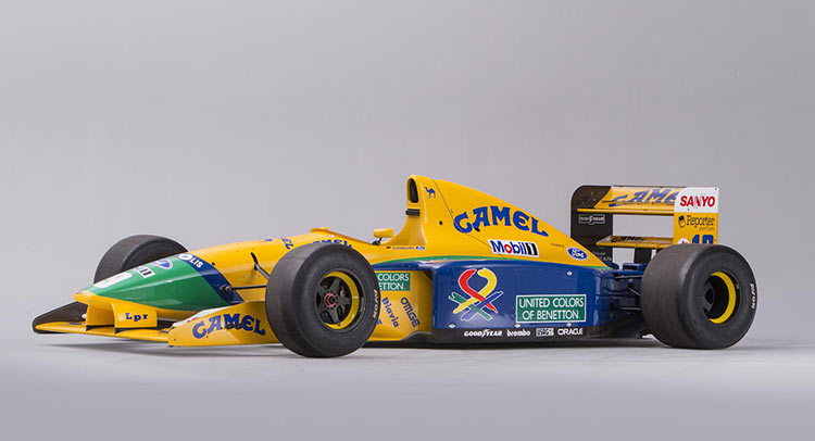 Get A Piece Of F1 History With Ex-Michael Schumacher Benetton B191