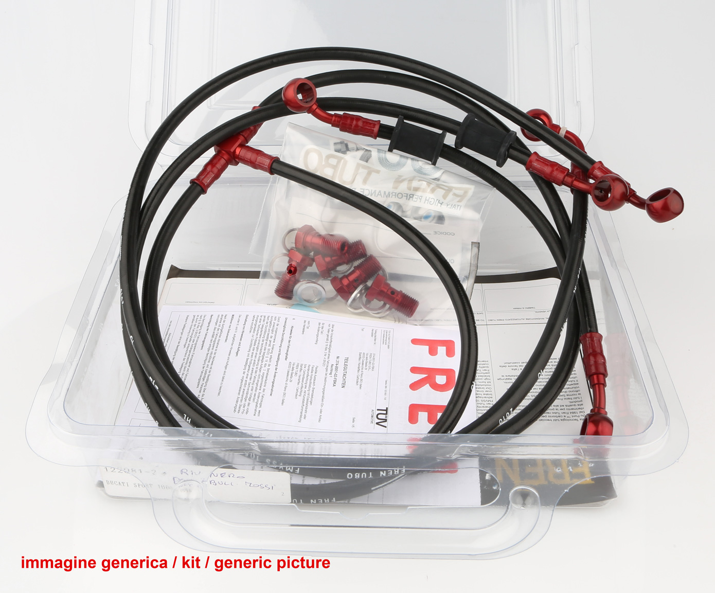 Fren Tubo Brake Lines 162090-3PRNR in Brake Line Kits