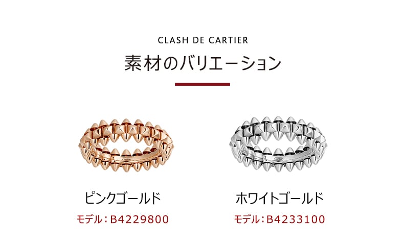 CRB4229800 - クラッシュ ドゥ カルティエ リング、SM - ピンク