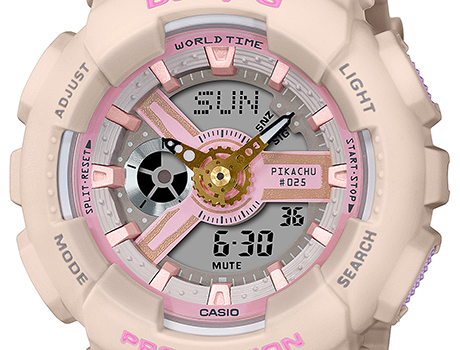 BABY-G” 「ピカチュウ」のコラボレーションモデル