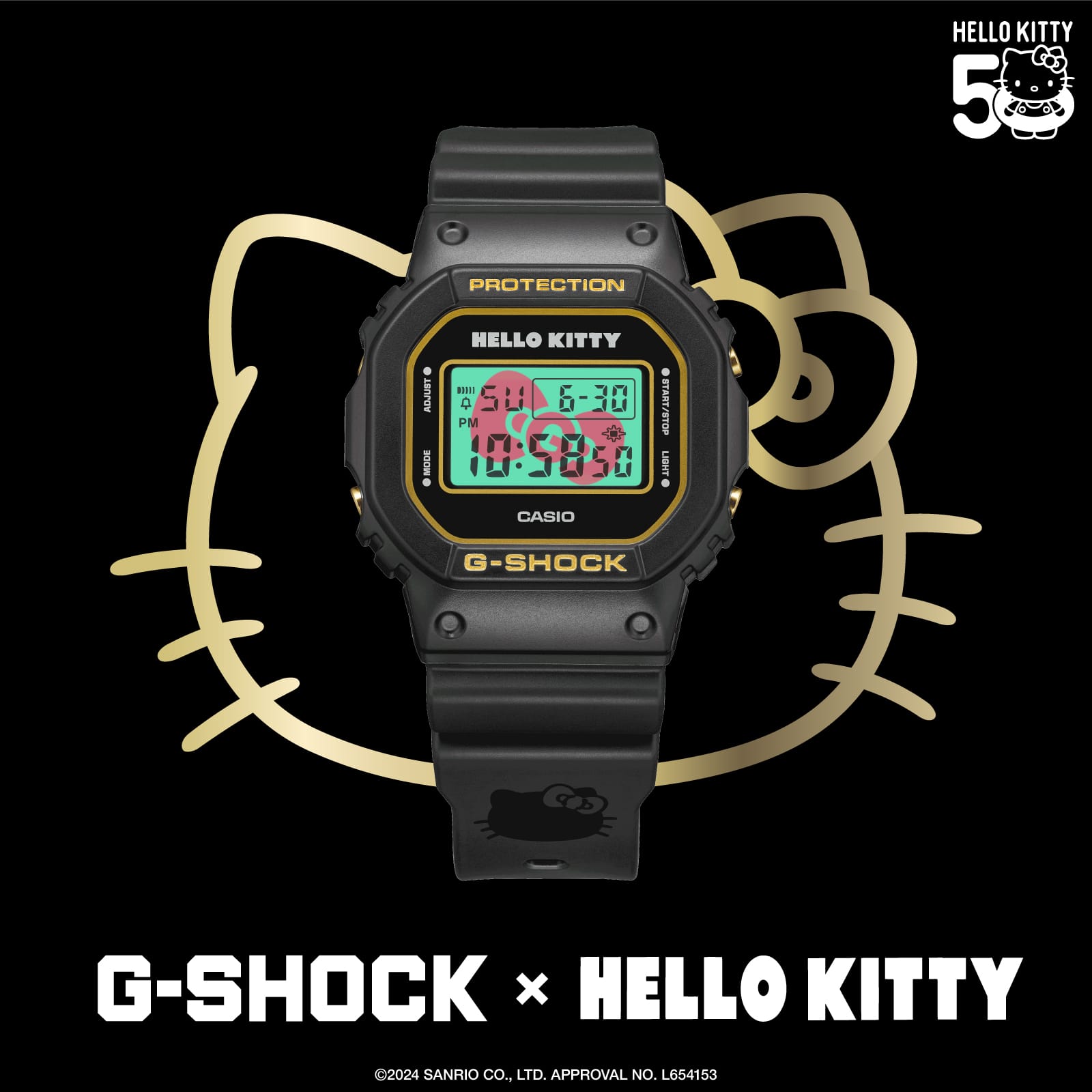 HELLO KITTY x G-SHOCK コラボレーションモデル | G-SHOCK 腕時計