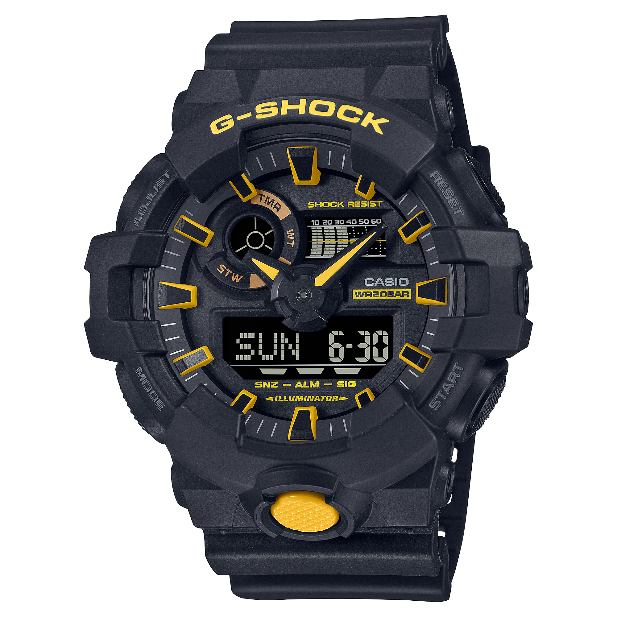 GA-700CY-1A | G-SHOCK ANALOG-DIGITAL Black | CASIO CANADA