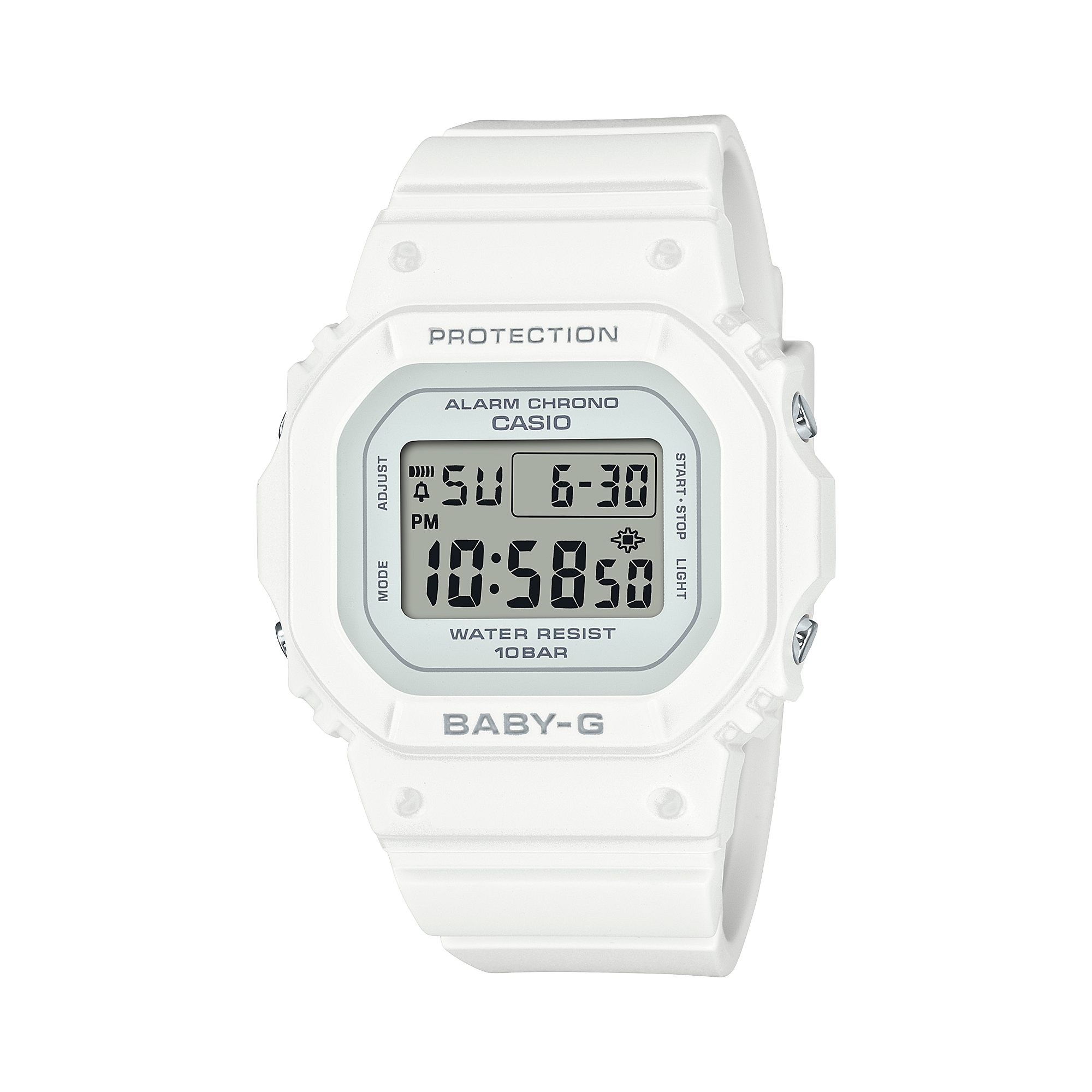 BGD565-7 | BABY-G Women's All White Watch | CASIO