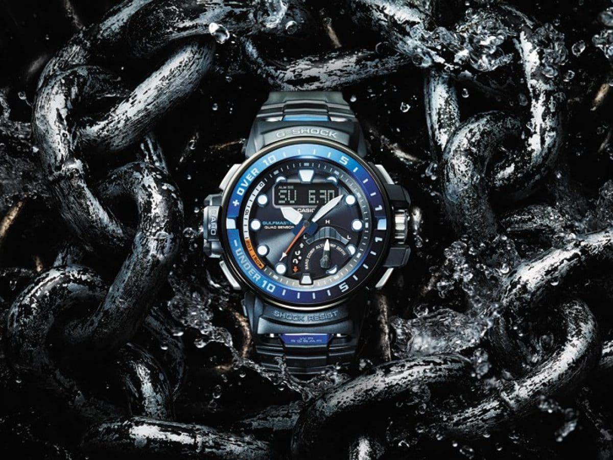 GWNQ1000-1A | G-SHOCK MASTER OF G - SEA Blue, Light blue | CASIO