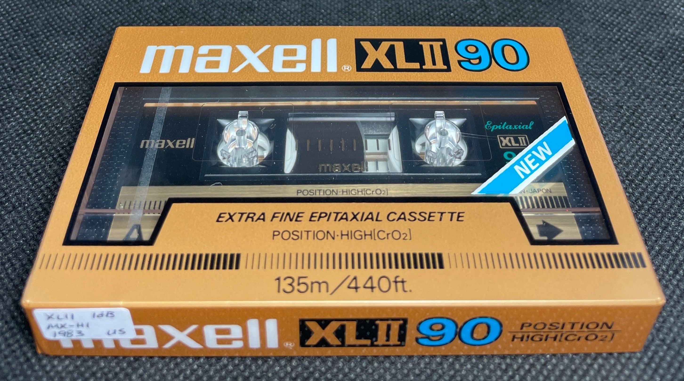 Maxell XLII - 1983/85 - US - Blank Cassette Tape - New Sealed