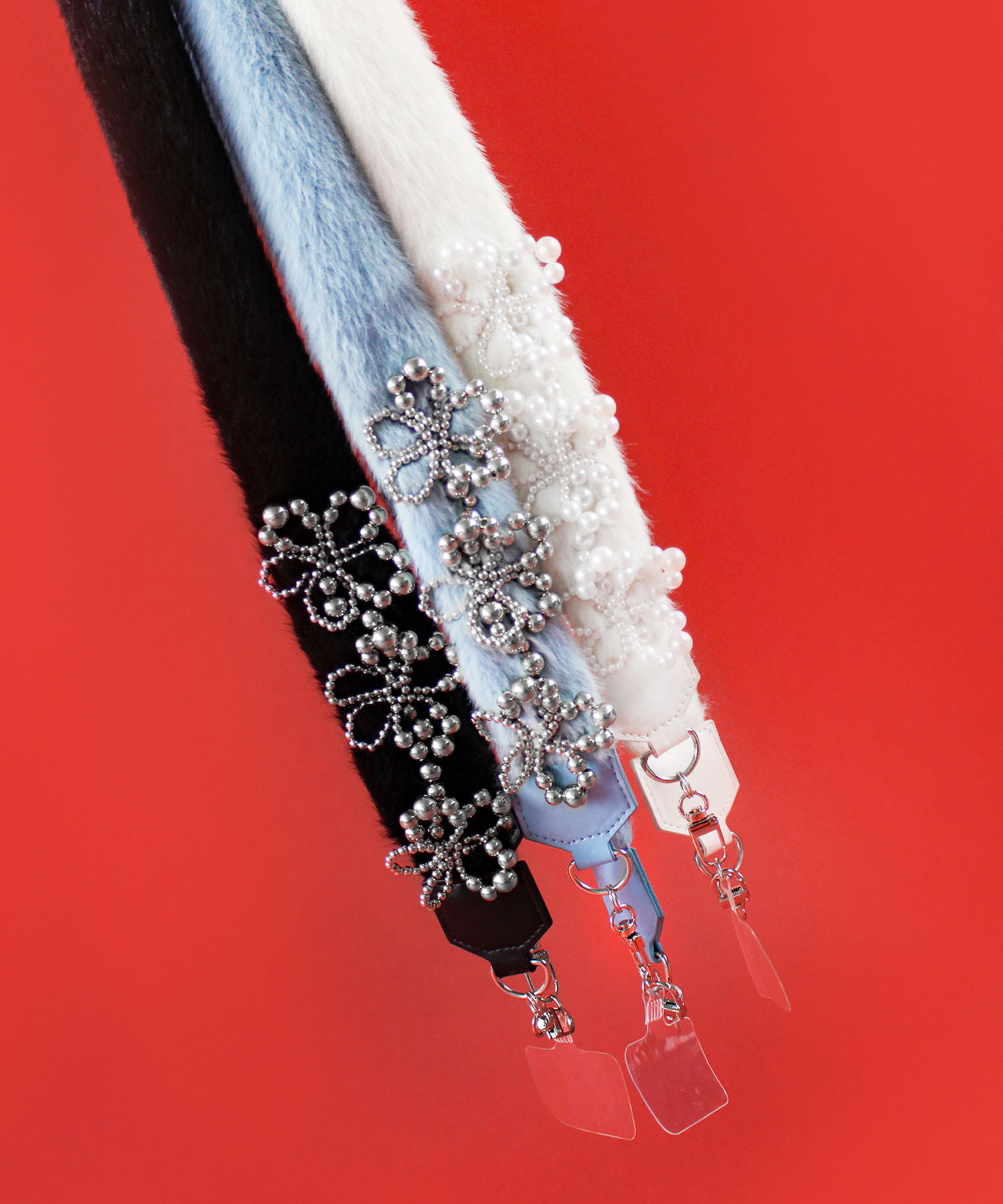 Casselini(キャセリーニ)ビーズファーハンドストラップ | CASSELINI