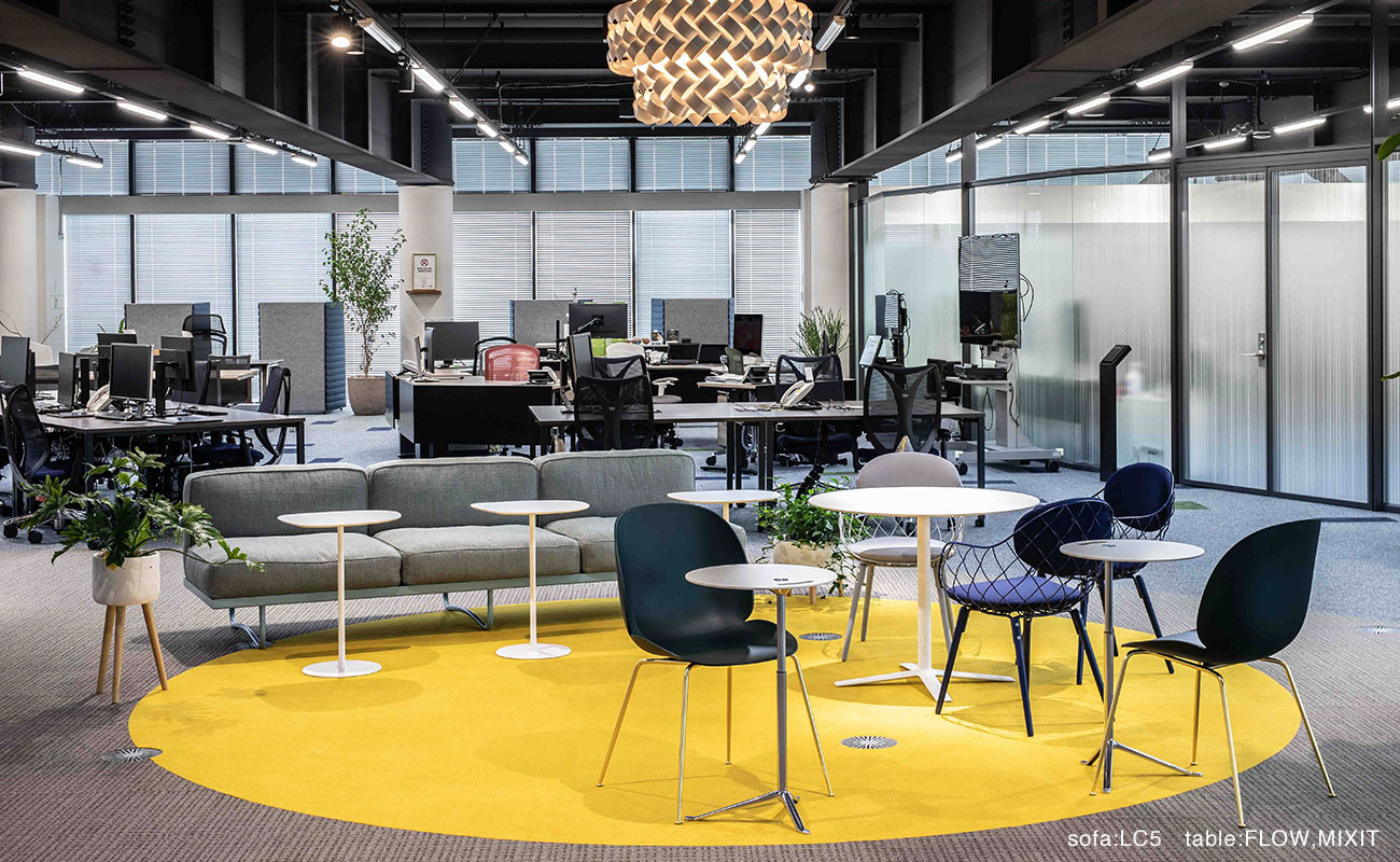 T社 リフレッシュスペース - 納品事例 | カッシーナ・イクスシー