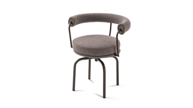 Cassina/OLC7 スウィベルチェアル・ コルビュジエ 二脚セット Cassina