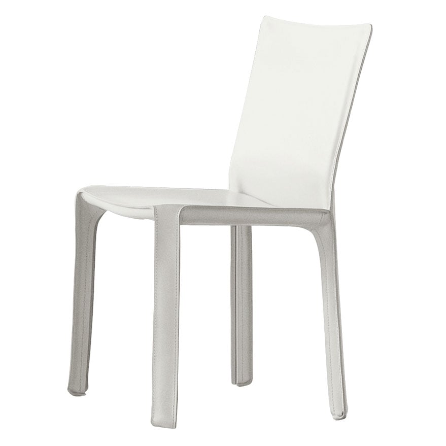 Cassina（カッシーナ）412 CAB 【在庫色/赤茶】キャブ アームレス