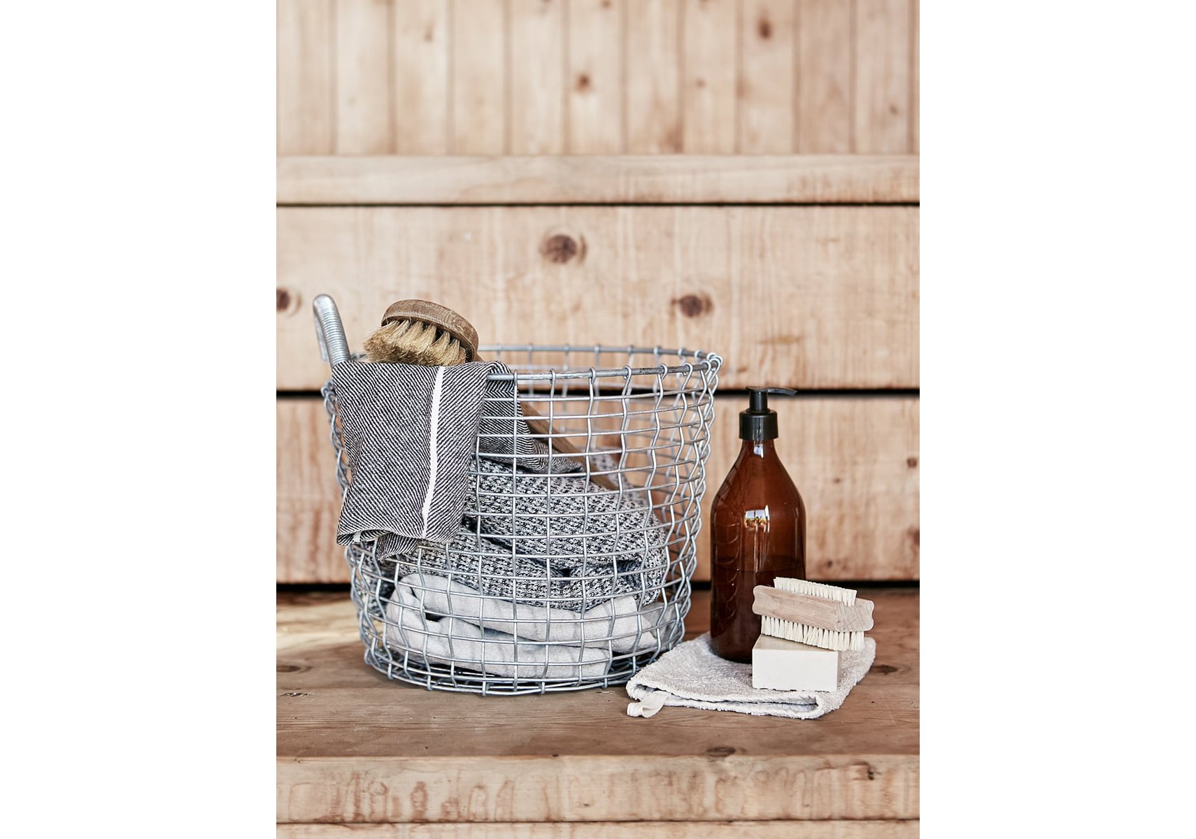 Korbo - コルボ ワイヤーバスケット BIN 16 Stainless steel