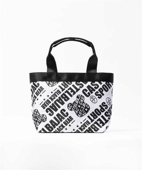 BLACK】 BEAR総柄Ptラウンドバッグ | カステルバジャック（CASTELBAJAC