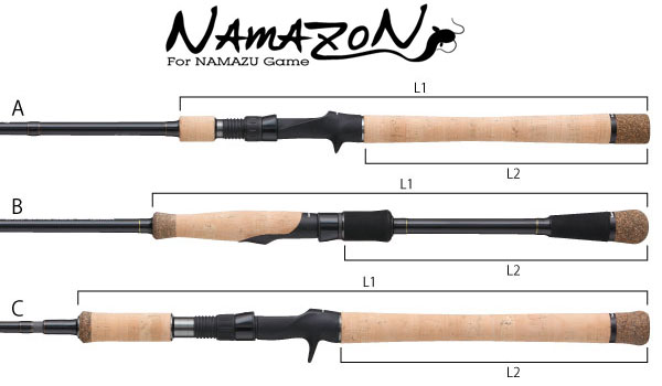 テイルウォーク(tailwalk) ナマゾン(Namazon) C62M/G ○廃番 テイル