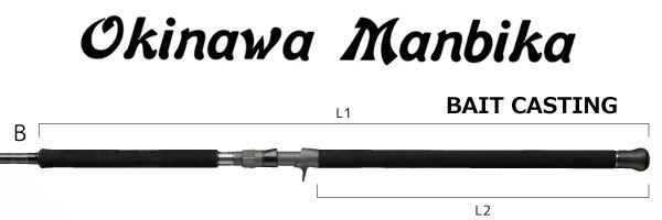 テイルウォーク(tailwalk) オキナワマンビカ C100SSXH ベイト