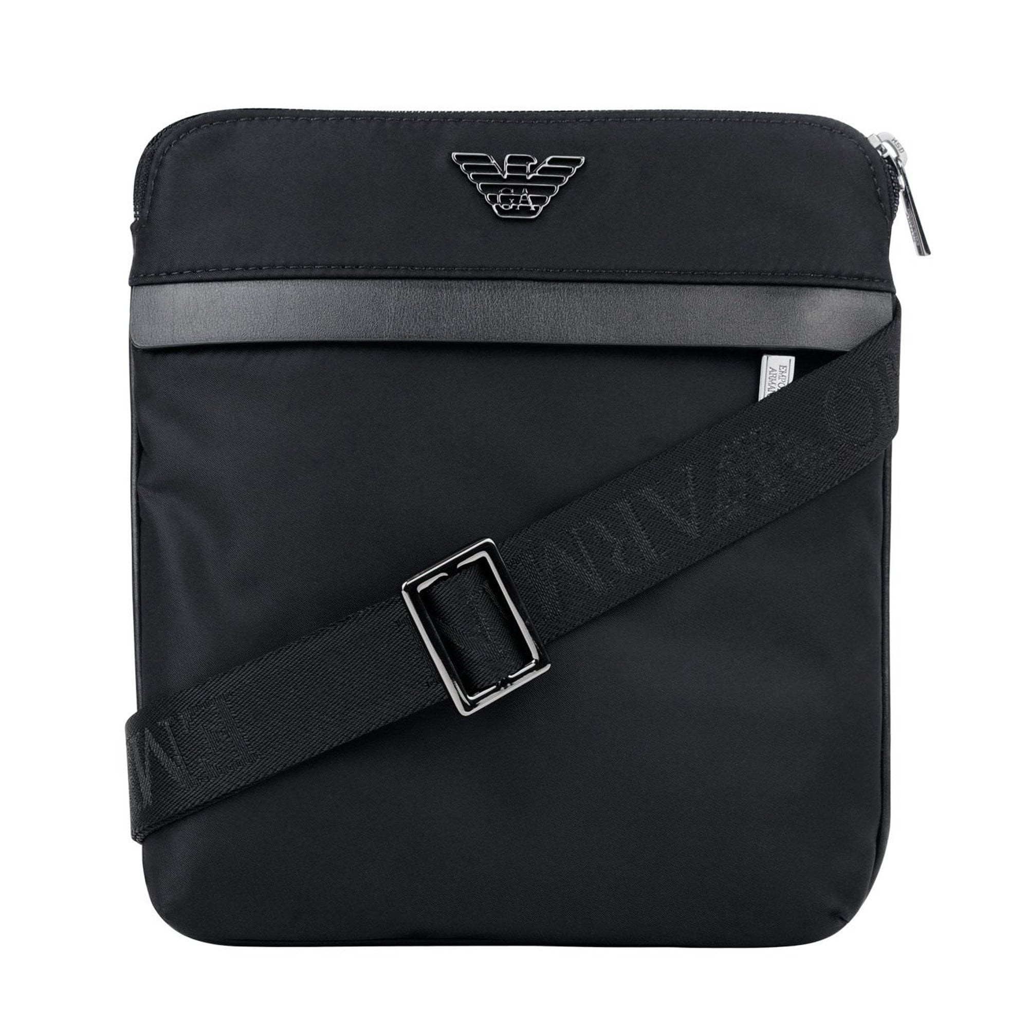 Emporio Armani Y4M185 Y217J Cross Body Messenger Bag - Black | eBay