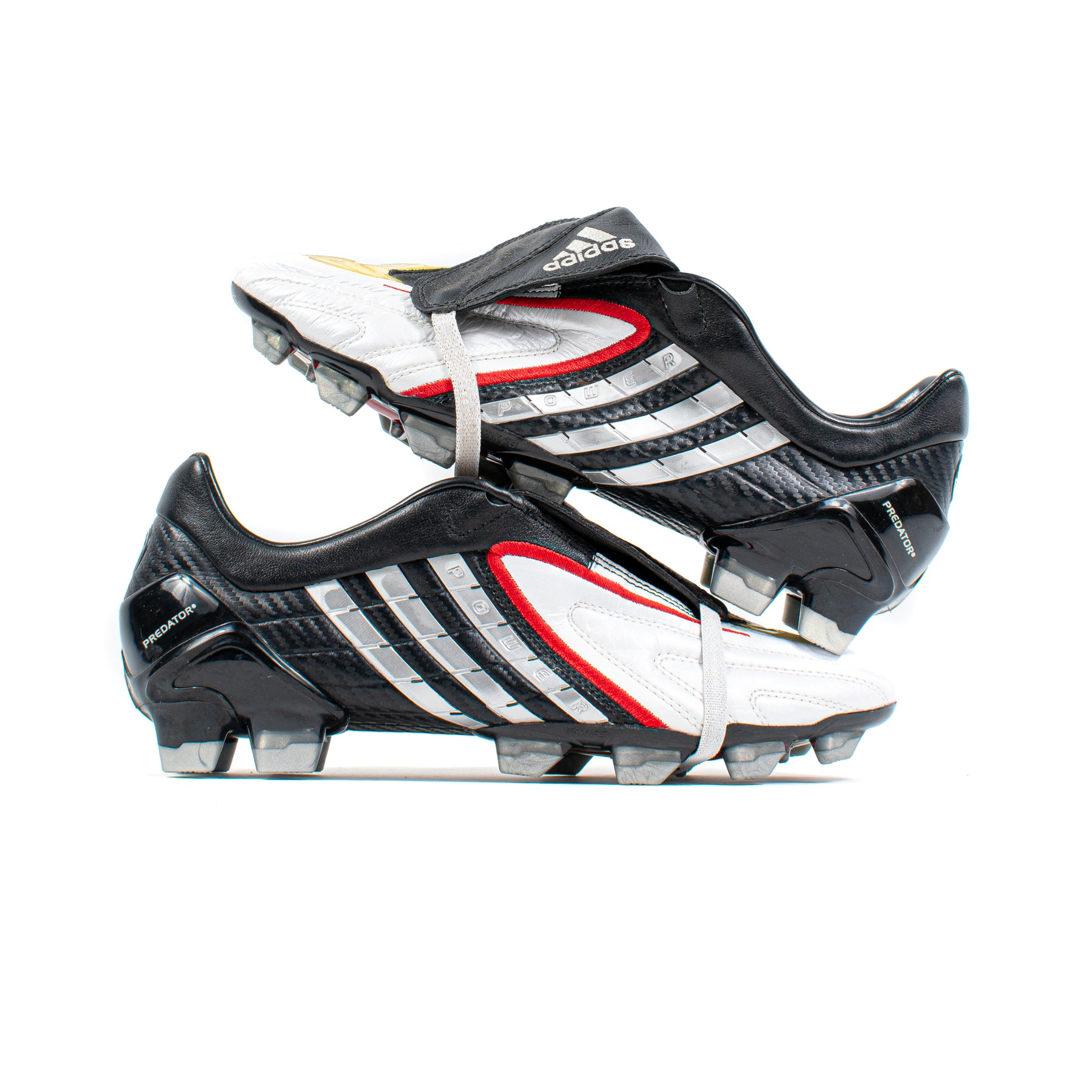 Adidas Predator Powerswerve White Black FG – Classic Soccer Cleats