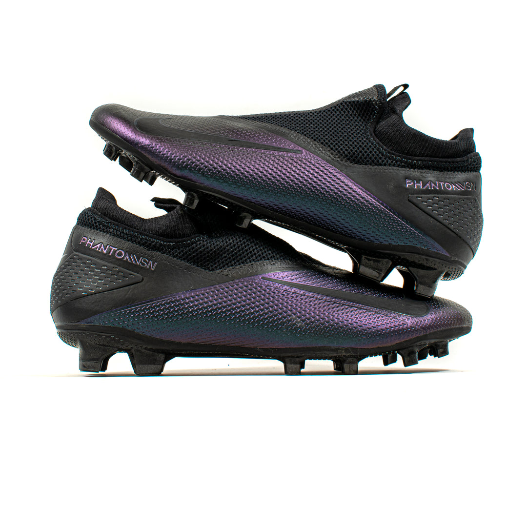 Nike Phantom Vision VSN 2 Pro DF Black FG – Classic Soccer Cleats