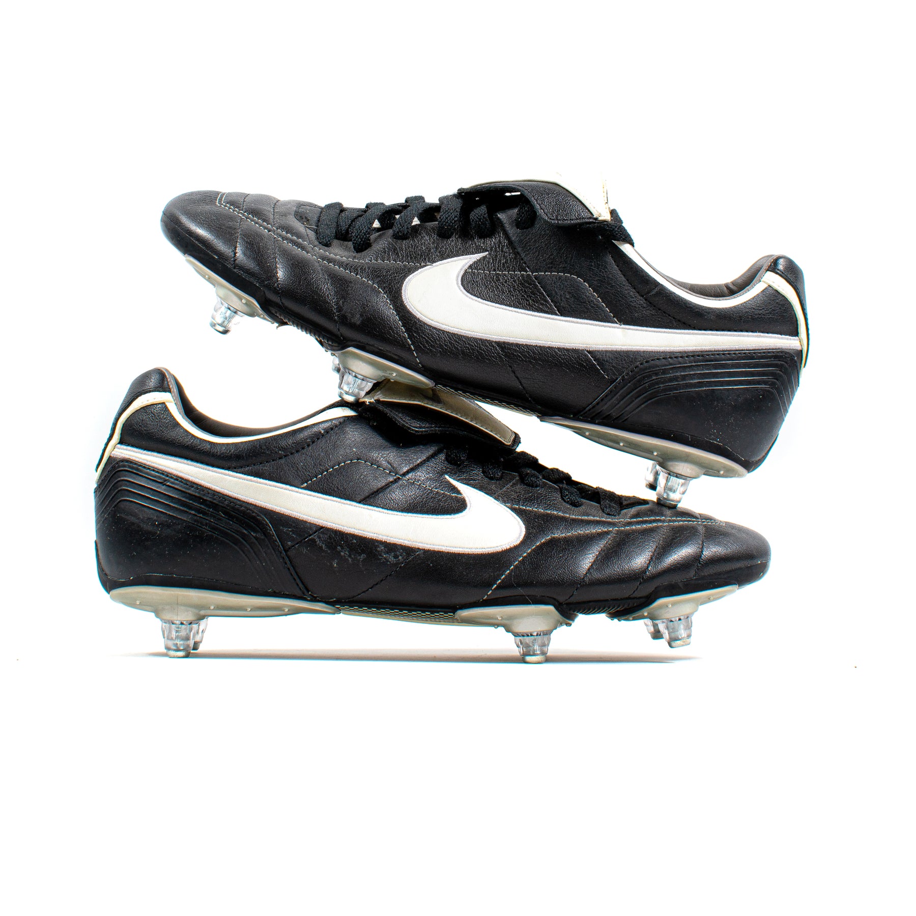 Nike Tiempo Air Legend Mystic Black White SG – Classic Soccer Cleats