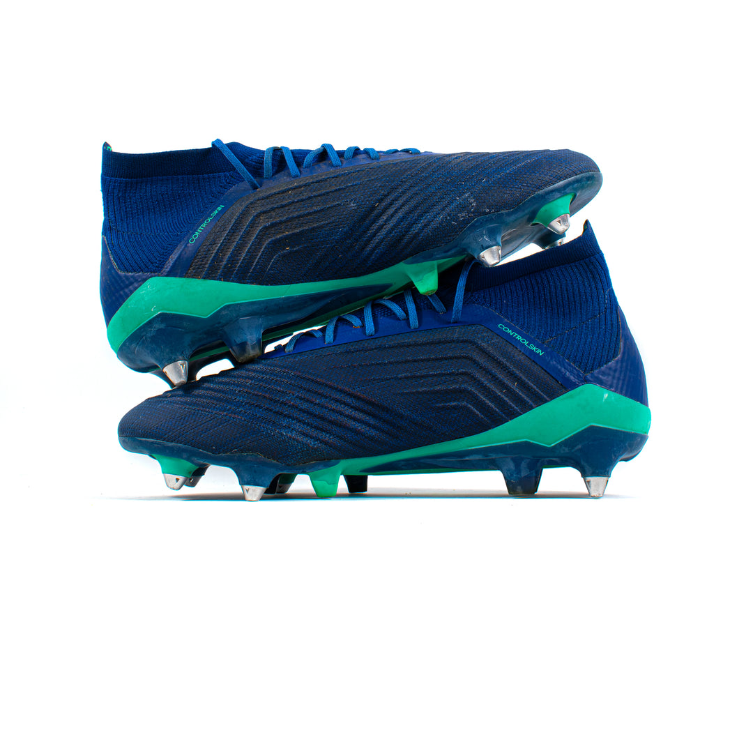 Adidas Predator 18.1 Blue SG Pro – Classic Soccer Cleats