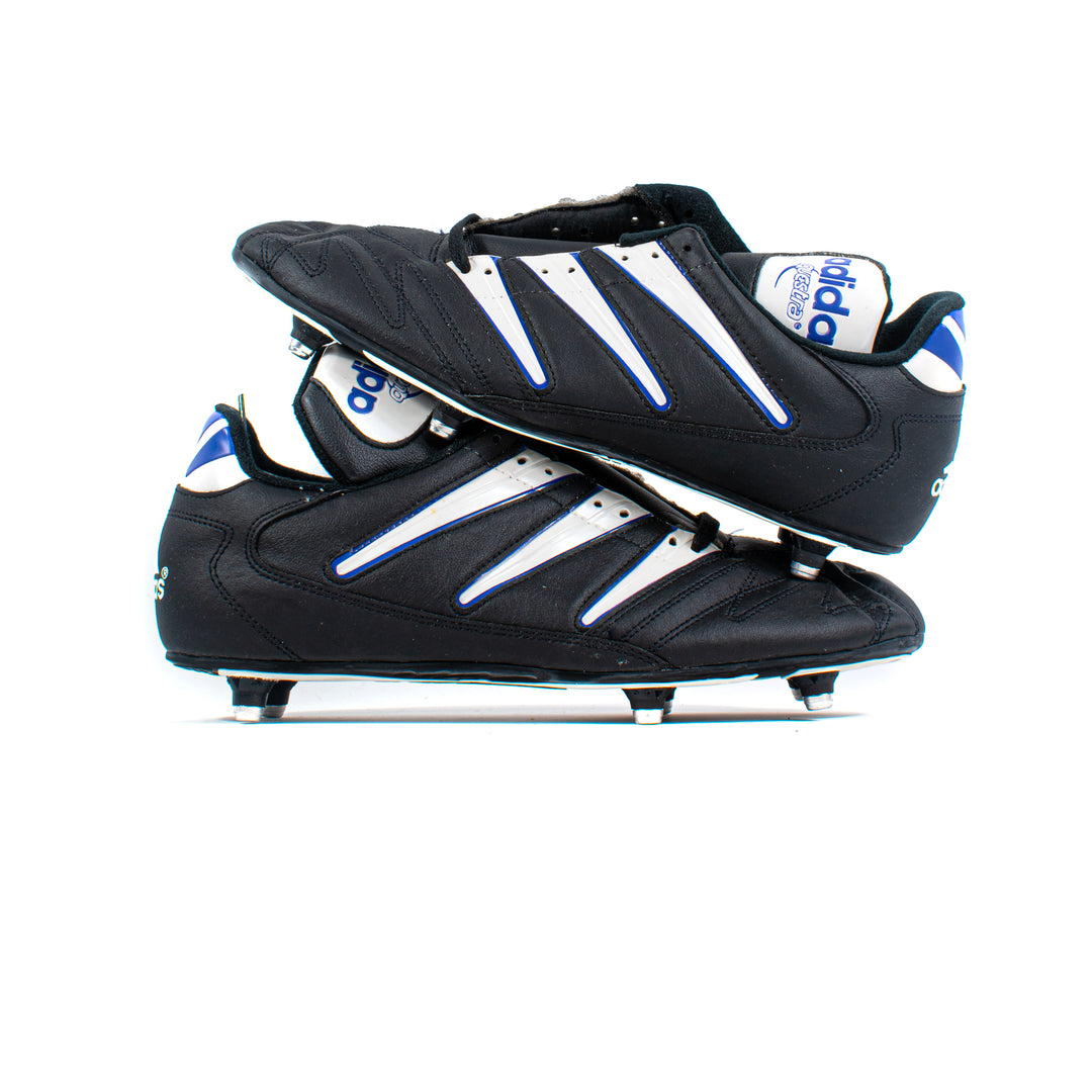 Adidas Questra Cup Black Blue SG – Classic Soccer Cleats