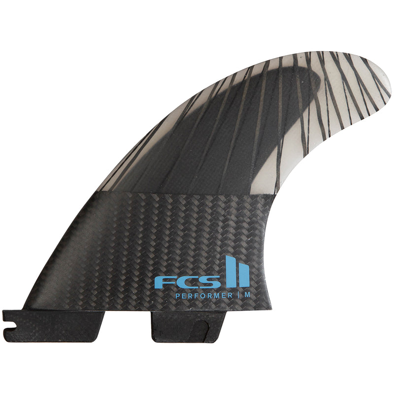FCS II Performer PC Carbon + Aircore Tri-Fin Set – Cleanline Surf