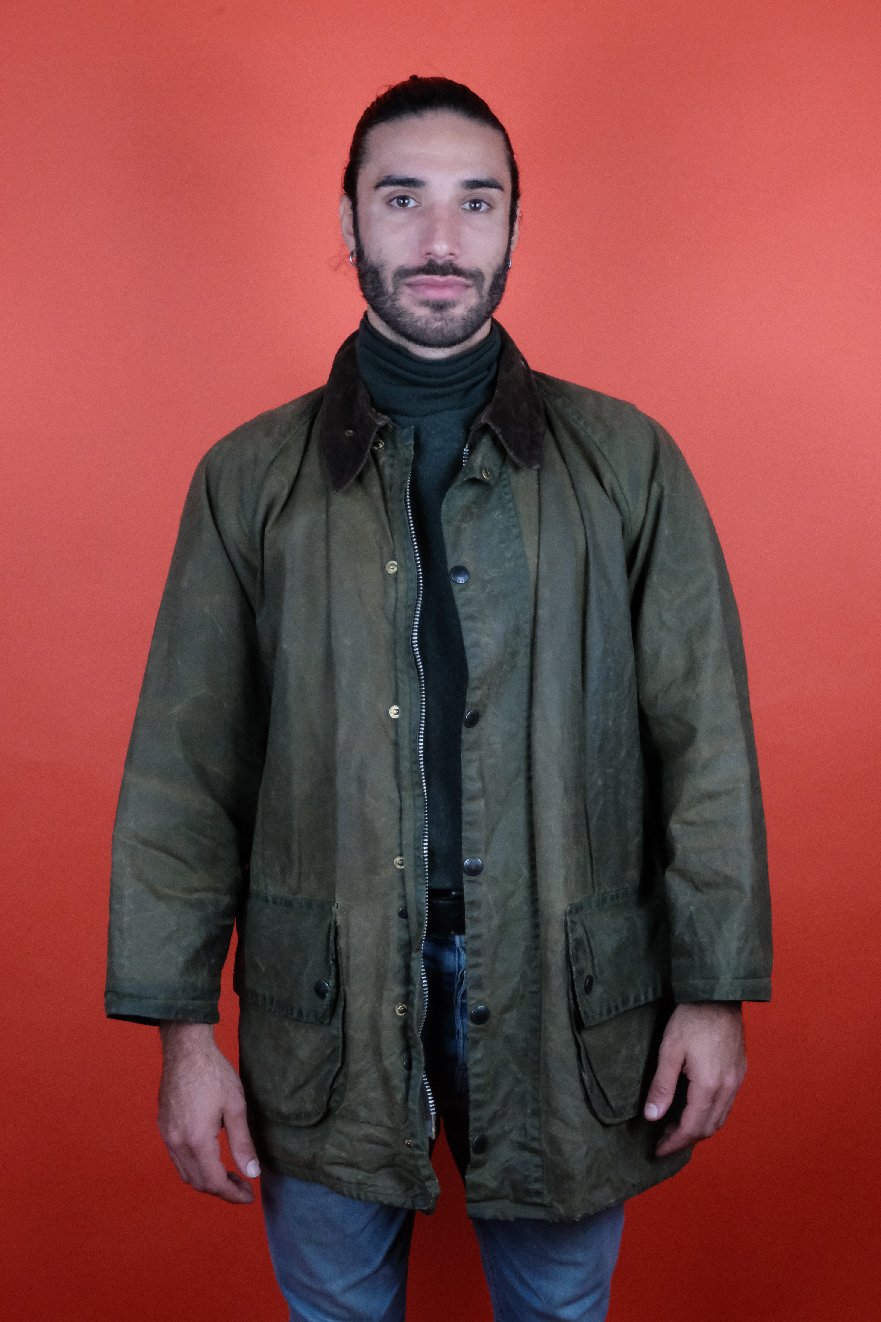 Barbour Gamefair Wax Coat ~ Vintage Store Clochard92.com