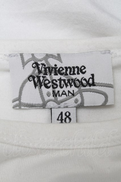ヴィヴィアンウエストウッド MAN 中古 / スカルTシャツ 48 白 S-25-04