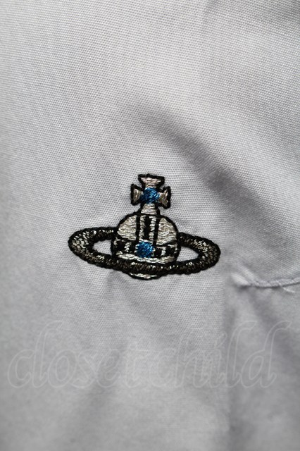 ヴィヴィアンウエストウッド MAN 中古 //オーブ刺繍ブラウス 46