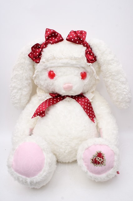 BABY,THE STARS SHINE BRIGHT / うさくみゃリュック 白×赤 Y-23-12-17