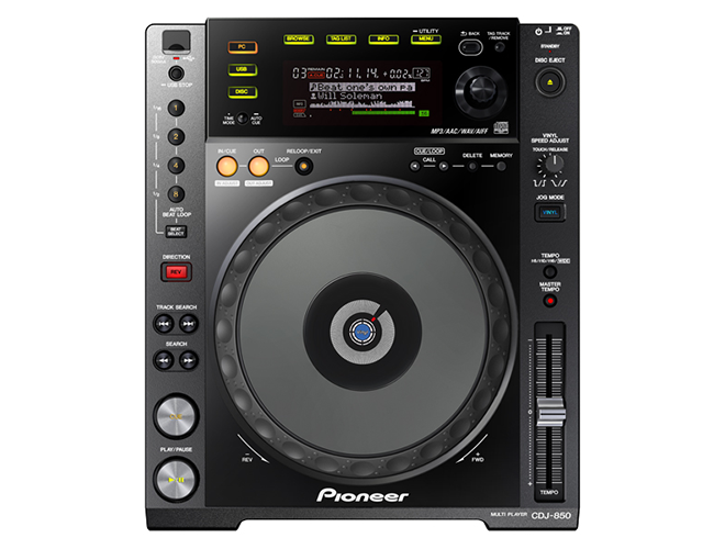 機材レンタルのご案内（楽器／音響機器：Pioneer CDJ850 - 音楽