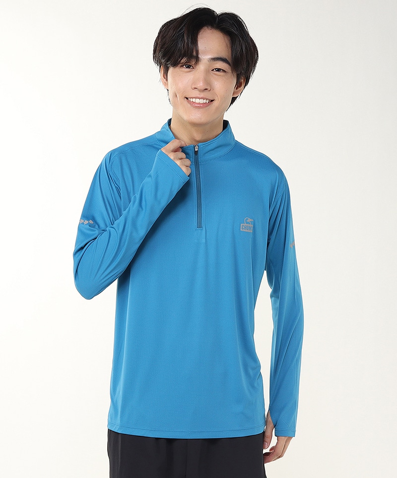 Running Half Zip L/S T-Shirt|CHUMS(チャムス)|アウトドア