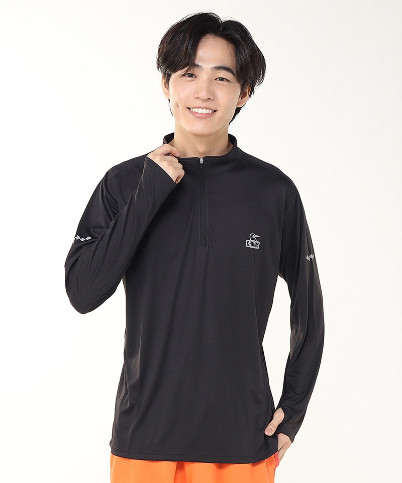 Running Half Zip L/S T-Shirt|CHUMS(チャムス)|アウトドア