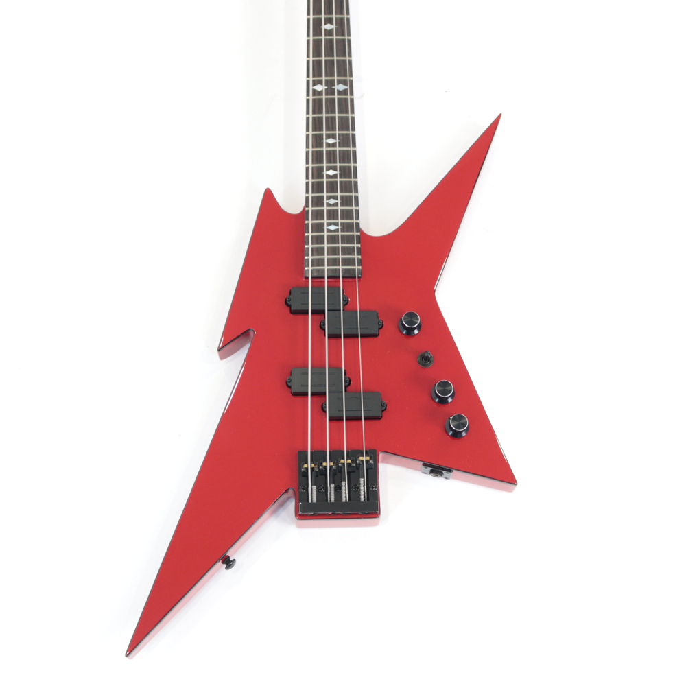 訳あり】 B.C.Rich IRONBIRD MK1 LEGACY SERIES BASS Gloss Red エレキ