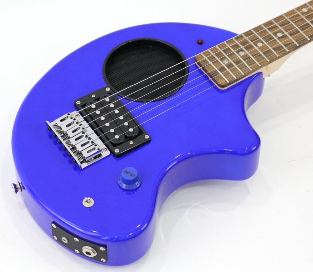 FERNANDES ZO-3 BLUE ZO3ミニギター ブルー(フェルナンデス アンプ内蔵
