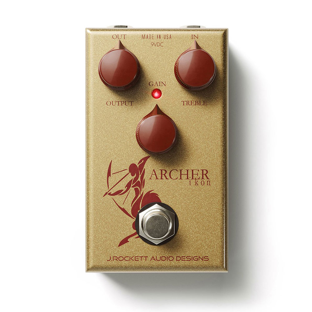 J Rockett Audio Designs (JRAD) Archer Ikon オーバードライブ ギター
