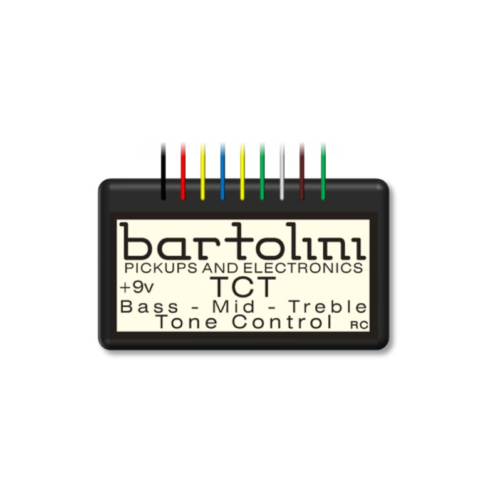 Bartolini TCT ベース用EQ プリアンプ(バルトリーニ ベース用