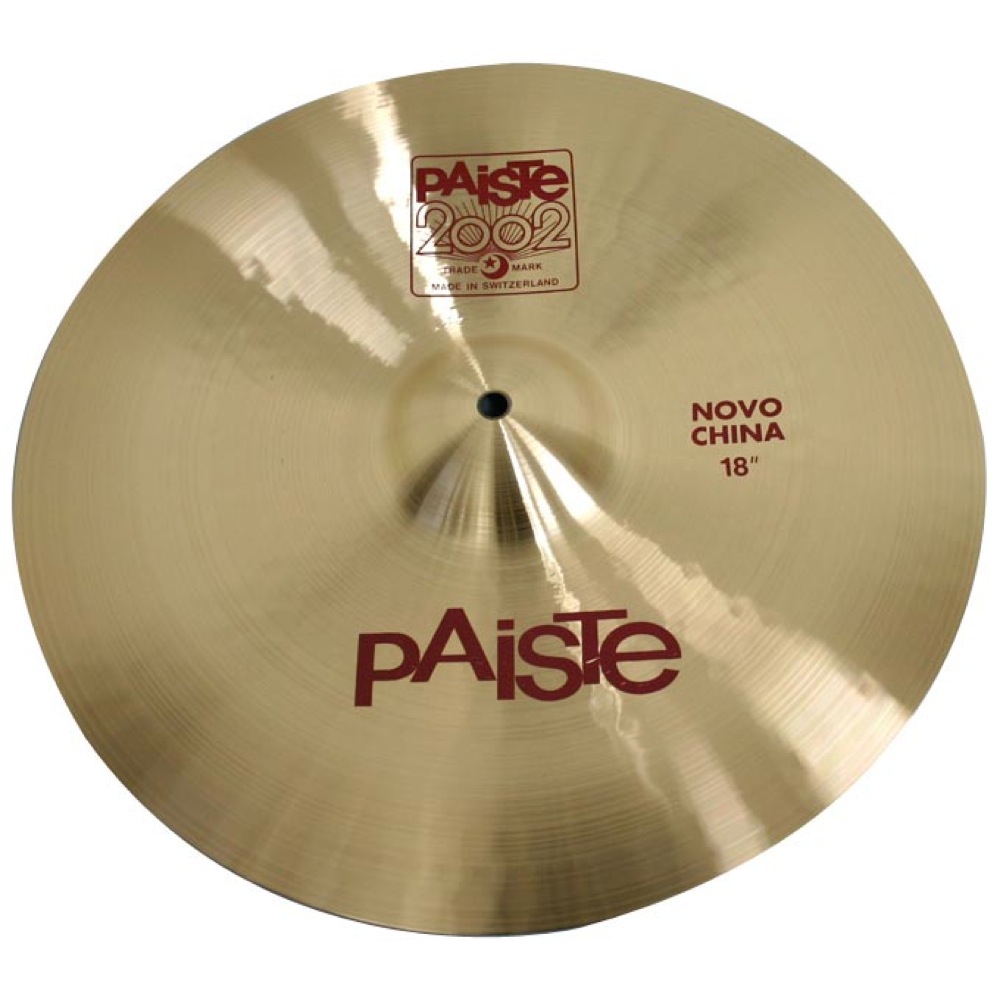 PAISTE 2002 Novo China 18” チャイナシンバル(パイステ 2002シリーズ