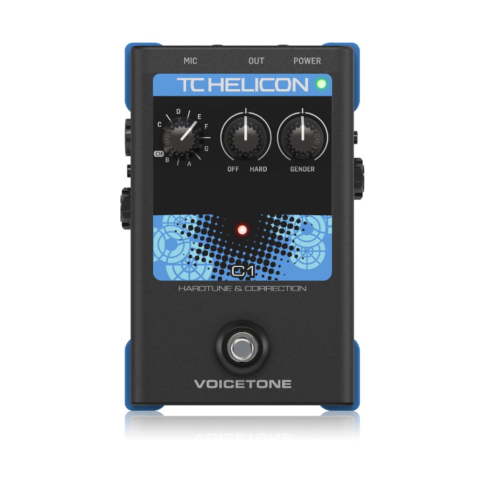 TC-HELICON VoiceTone C1 ボーカル用エフェクター(ハードチューン