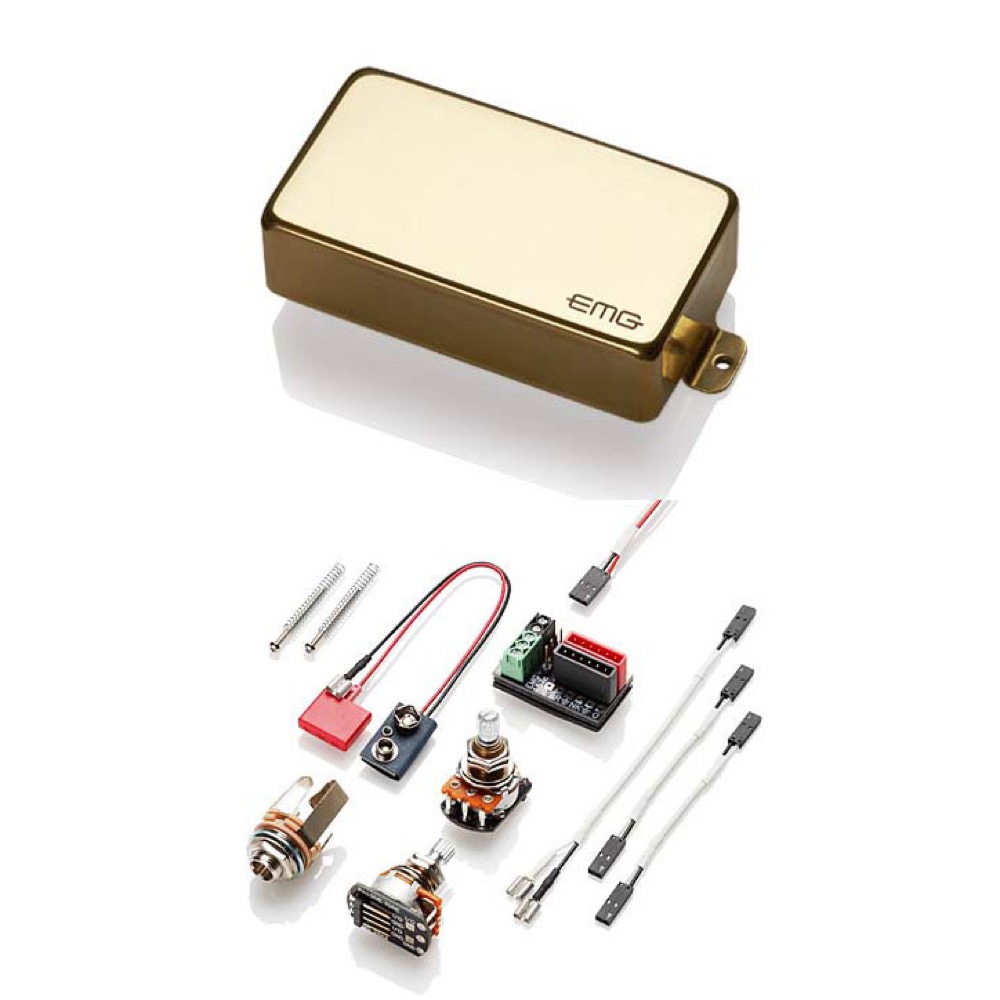 EMG EMG-81 Gold エレキギター用ピックアップ(イーエムジー クラシカル