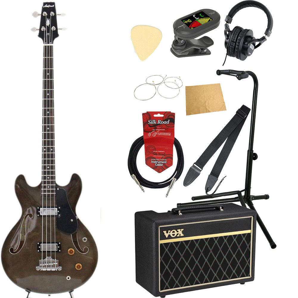 AriaproII TAB-Classic FM SBK セミアコ－スティック エレキベース