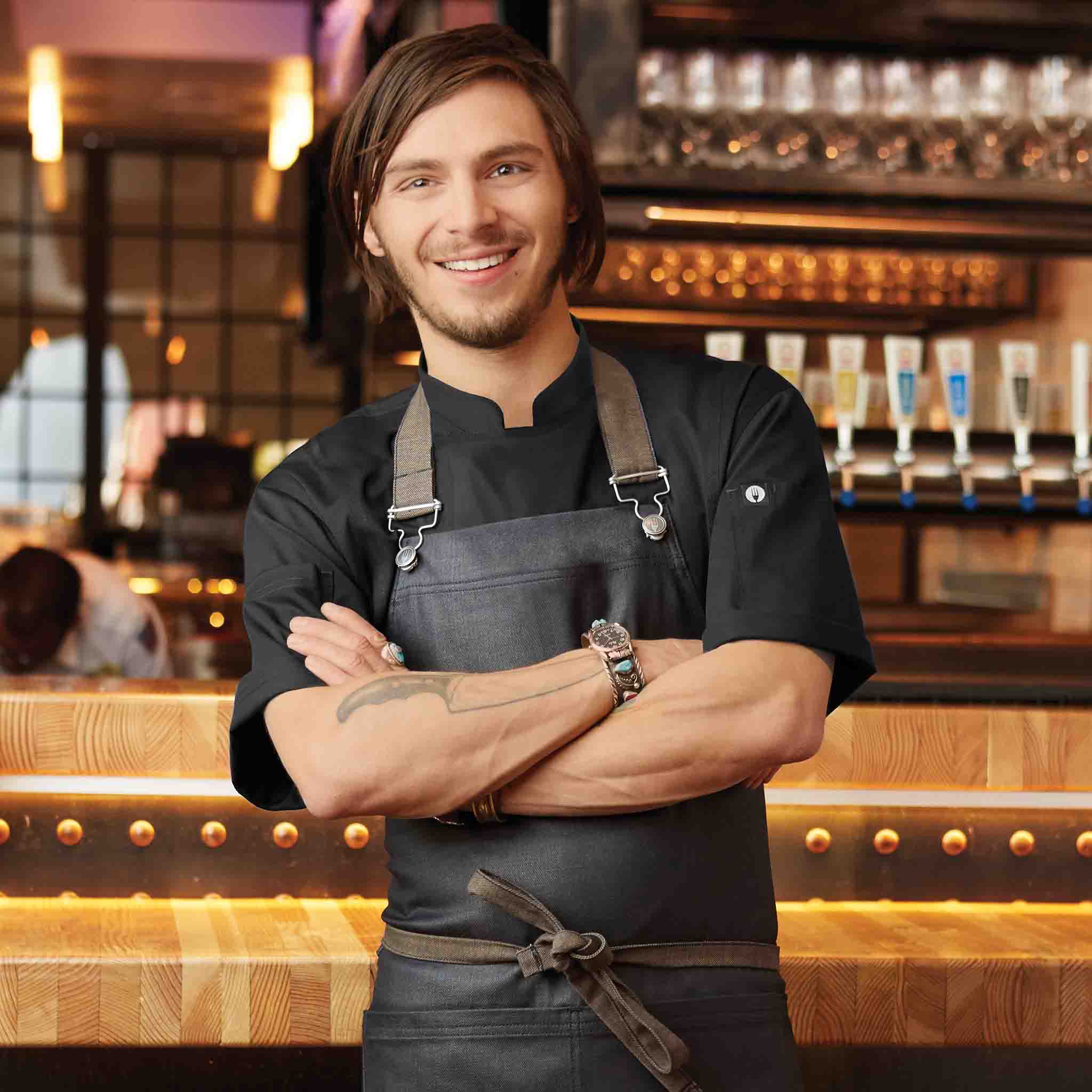 ワックスデニムの圧倒的存在感｜ボルダー・エプロン｜Chef Works