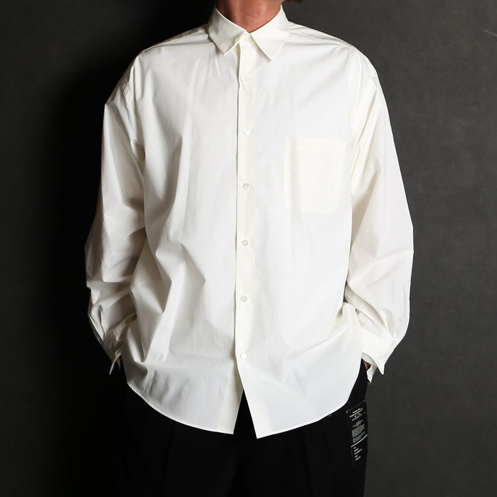 MARKAWARE - 【ラスト1点-サイズ3】 COMFORT FIT SHIRT - IVORY