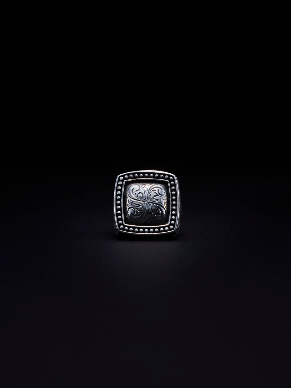 ANTIDOTE BUYERS CLUB - Engraved Mafia Ring / リング / RX-721-1