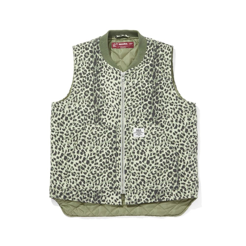 HideandSeek - Camo Zip Work Vest - Panther / ワークベスト / HJ
