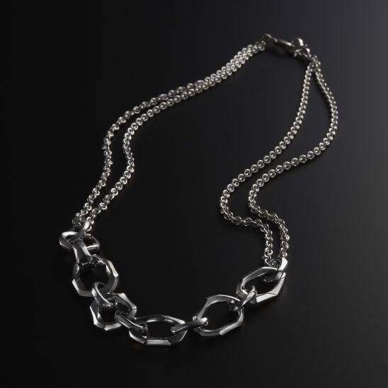 GARNI - Crockery Mix Chain Necklace / クロッケリー ミックス