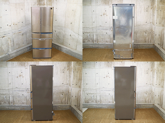 SHARP】シャープ ノンフロン 冷凍冷蔵庫 SJ-XF44Y-T ブラウン 出張買取