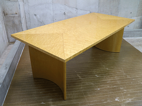 美品□IDC大塚□松創□最高級□55万□バーズアイメープル□ダイニング