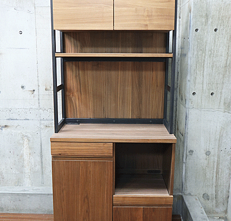 unico】ウニコ HOXTON (ホクストン) キッチンボード オープン 食器棚